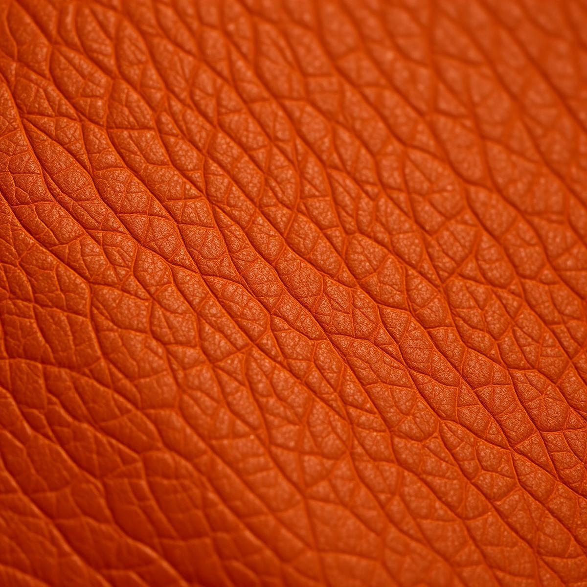 Vegetable-Tanned Hide — macro texture